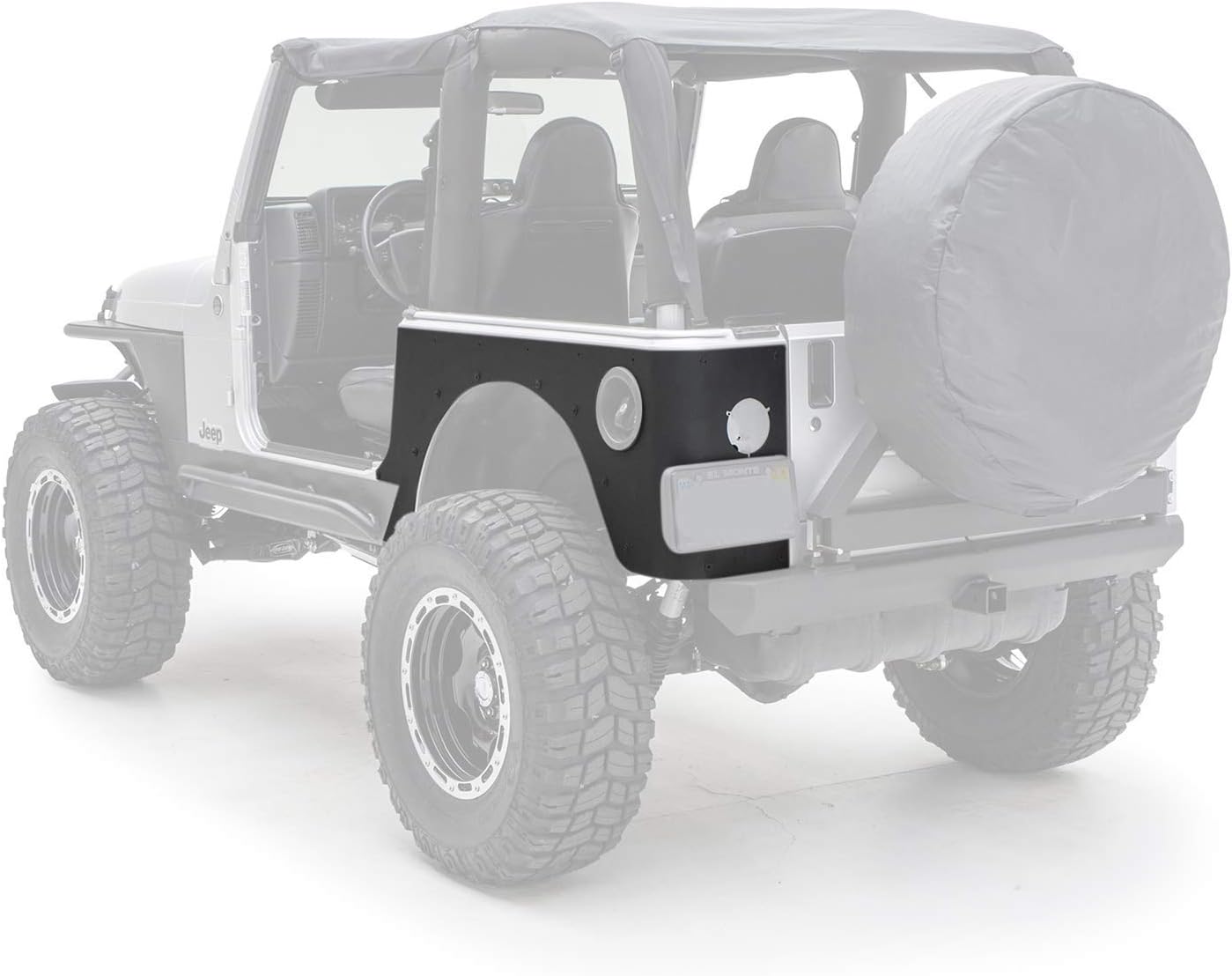 SmittyBilt XRC CORNER GUARDSBLKTXT - SB76874
