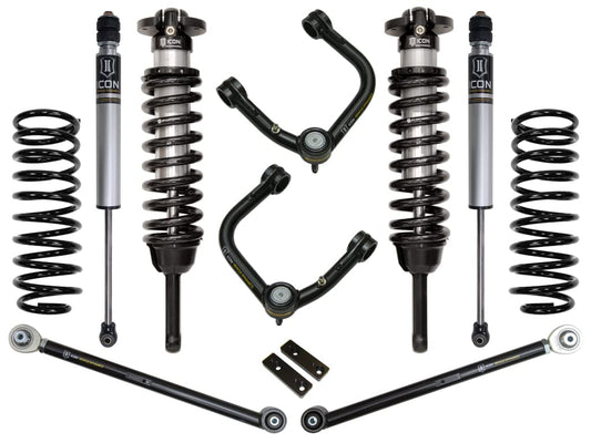ICON, 0-3.5" Lift Stage 3 Suspension System, Tubular UCA, Compatible with 03-09 4Runner/FJ Cruiser, K53053T
