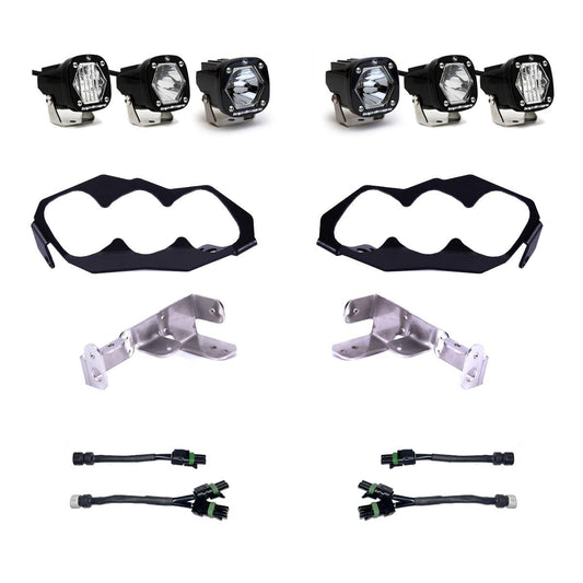 Baja Designs 24C Canam Maverick R Triple S1 Inunlimitedin Headlight Kit - 448204