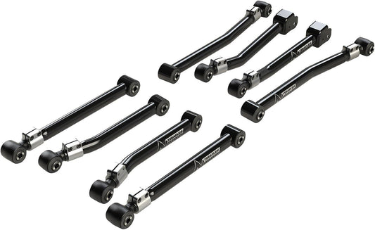 JL/JLU Alpine Flexarm Kit - 8-Arm Adjustable Control Arms (0-4.5IN Lift)
