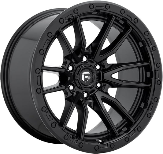 REBEL 18x9 6x139.70 MATTE BLACK (-12 mm)