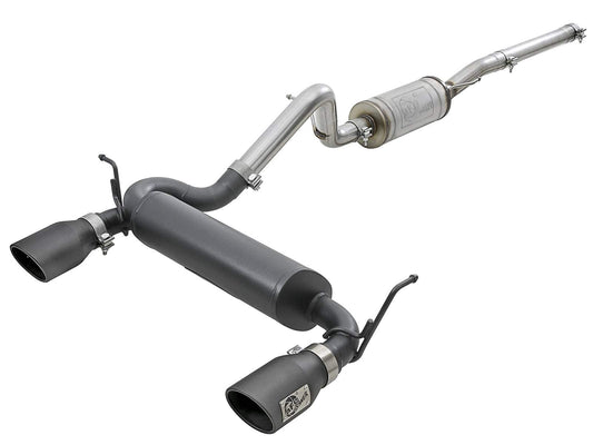 aFe Power 49-48062-B Rebel Series Performance Cat-Back Exhaust System