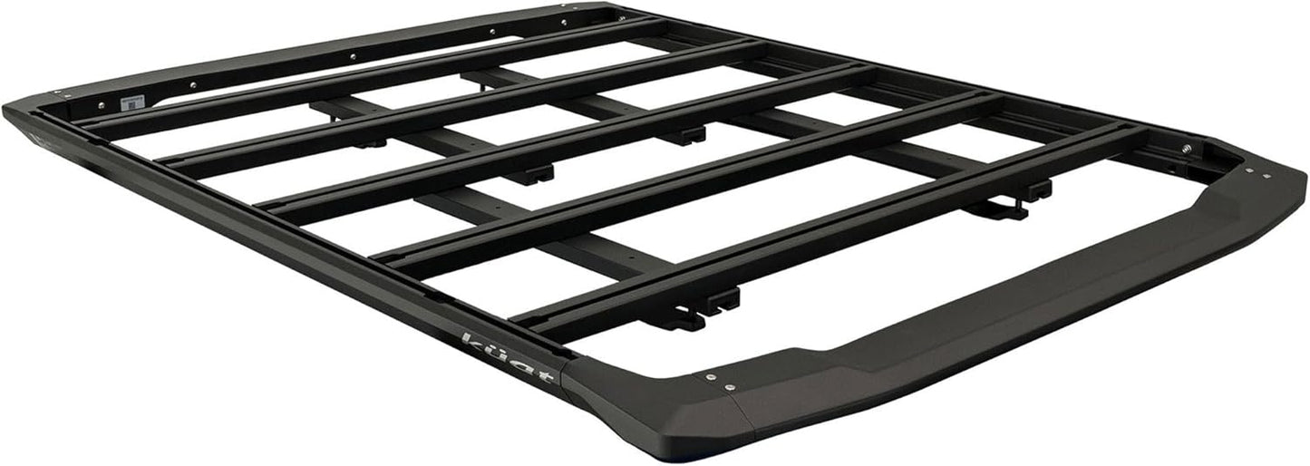 KUAT DEK Crossbar Mounted Rooftop Platform Rack Non-Lit with Adjustable Crossbars and Universal Secure Mounting System, 300lbs Capacity, 54" W x 70" L