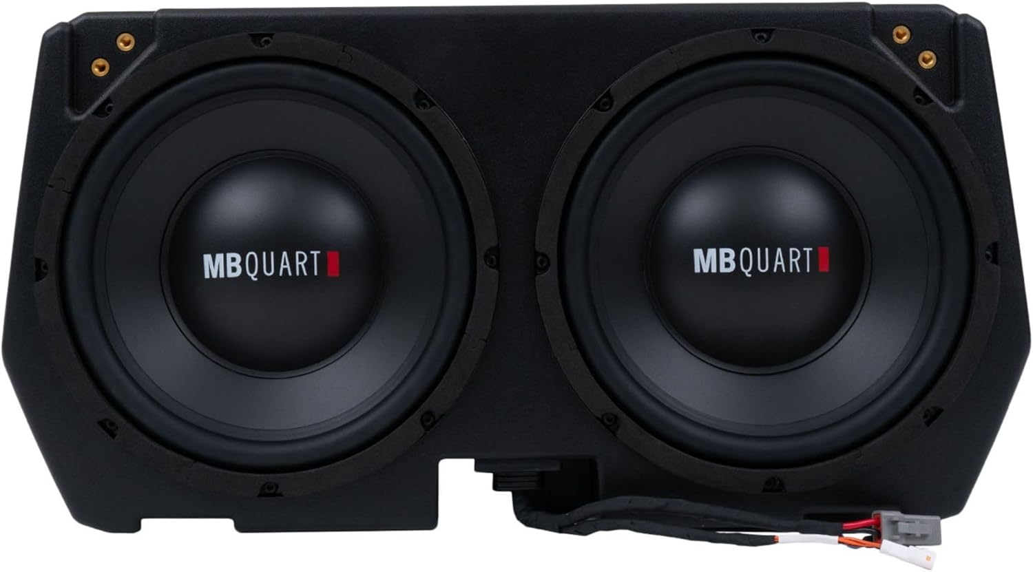 MB Quart Can-Am Defender Audio Upgrade, 400W Dual 10" Subwoofer System, Plug and Play Compatibility with Models 2017-2025, Marine Grade Protection