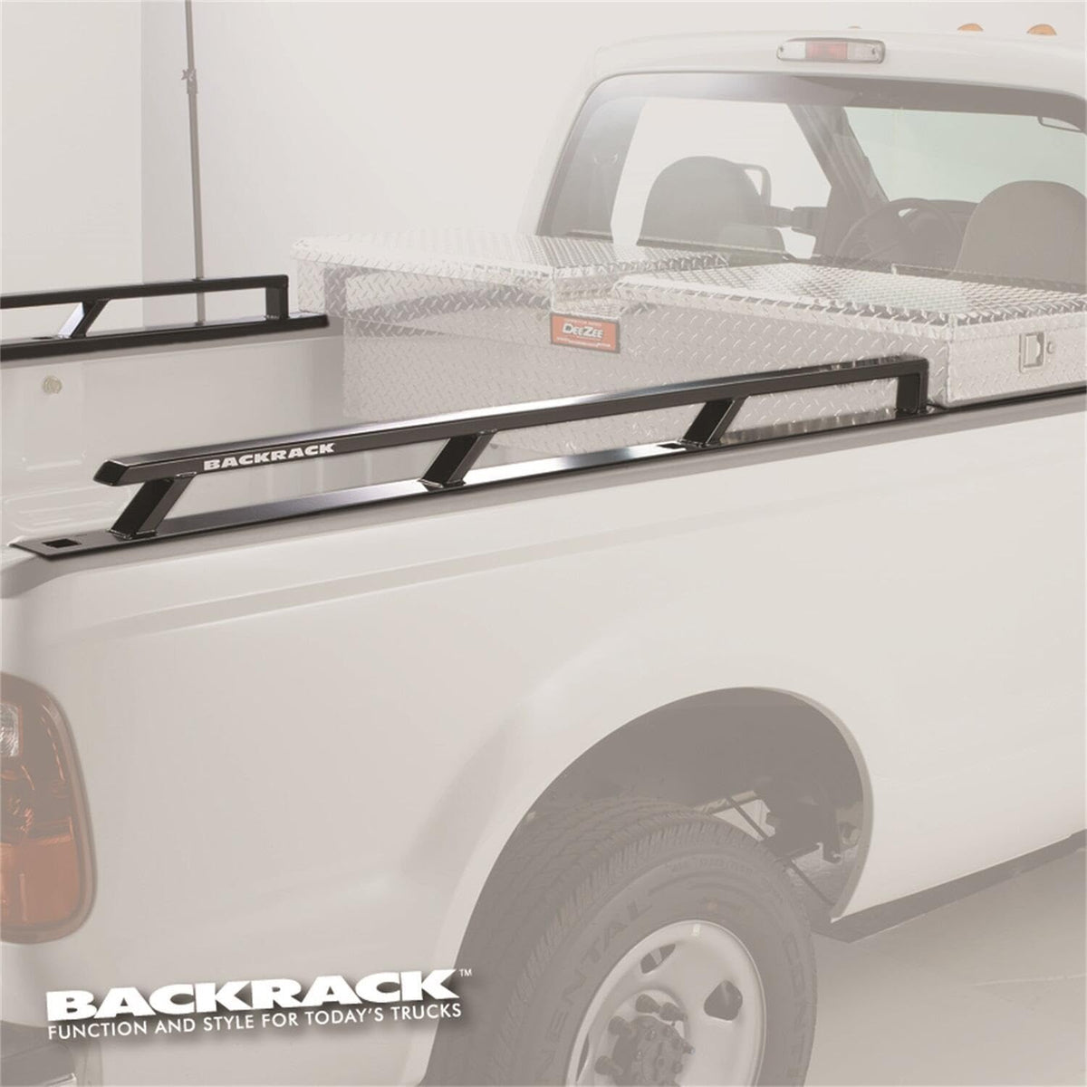 Backrack 19C SILVERADO/SIERRA HD 8 ft without Carbonpro 21 in Toolbox Side Rails - 80524TB