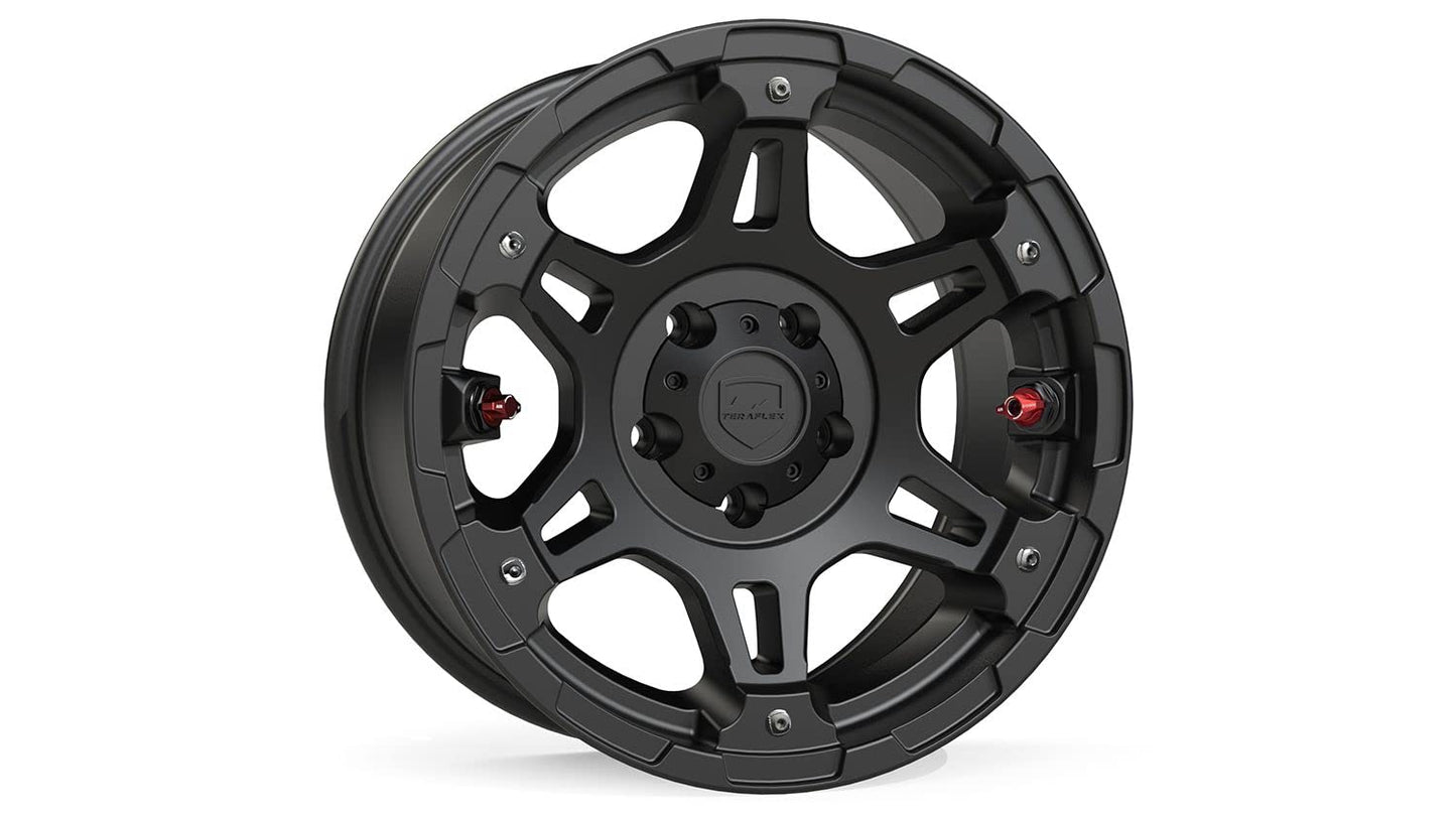 TeraFlex Nomad Split Spoke Off-Road Wheel â€“ 5x5â€ â€“ -12mm â€“ Metallic Black