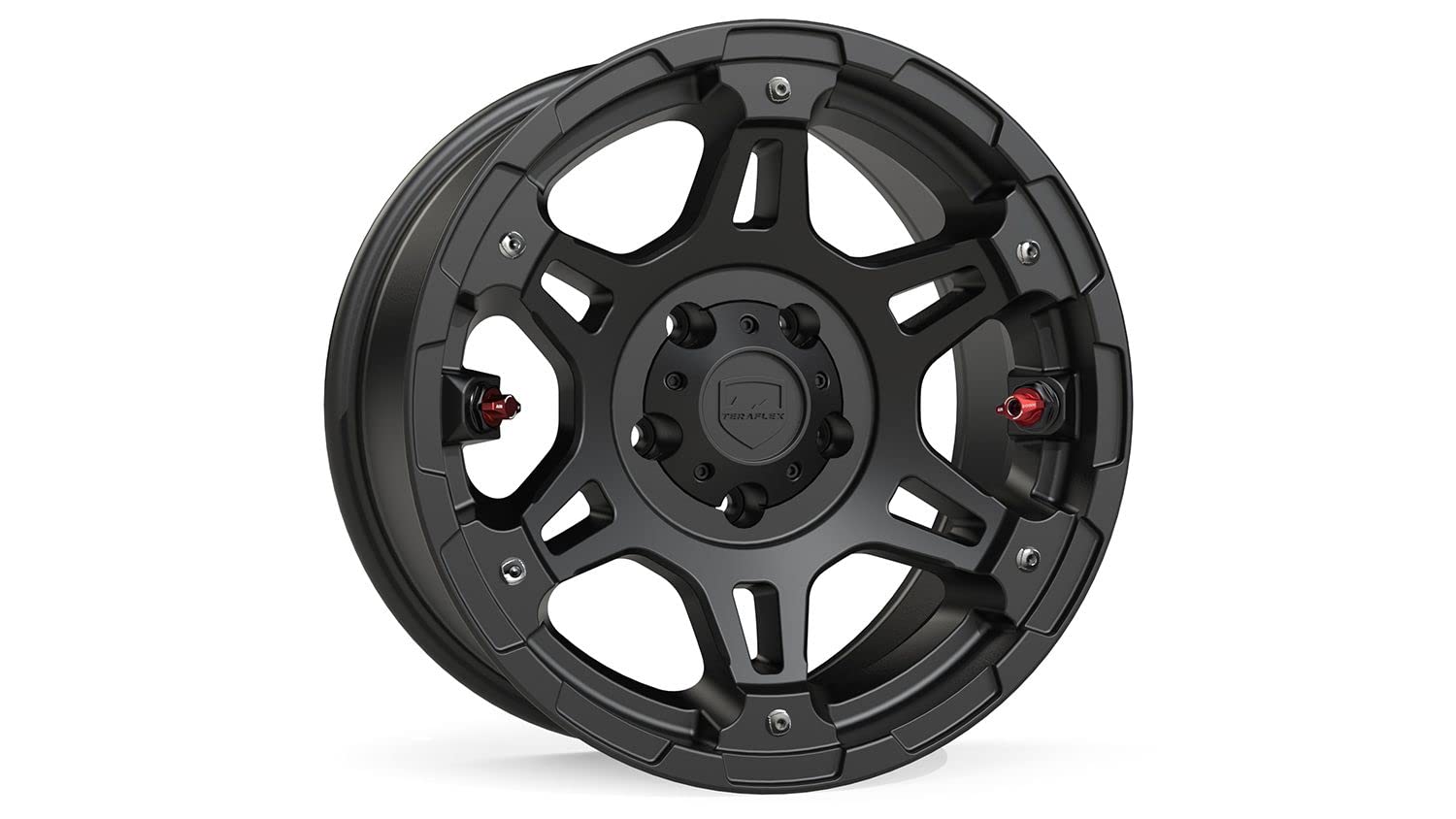 TeraFlex Nomad Split Spoke Off-Road Wheel â€“ 5x5â€ â€“ -12mm â€“ Metallic Black