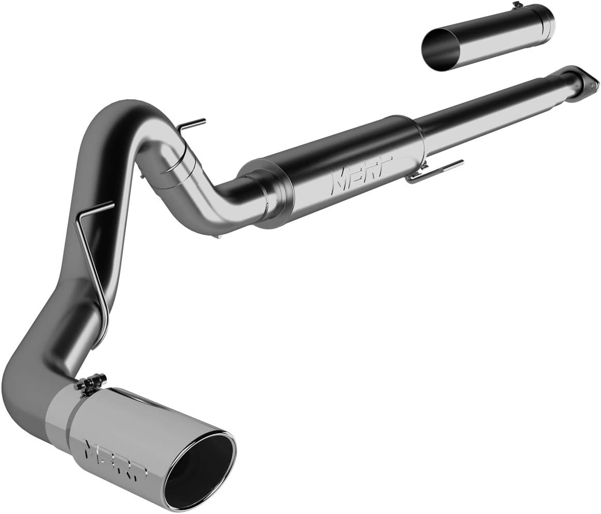 MBRP S5259409 4" Cat Back, Single Exhaust System (Aluminized Steel)