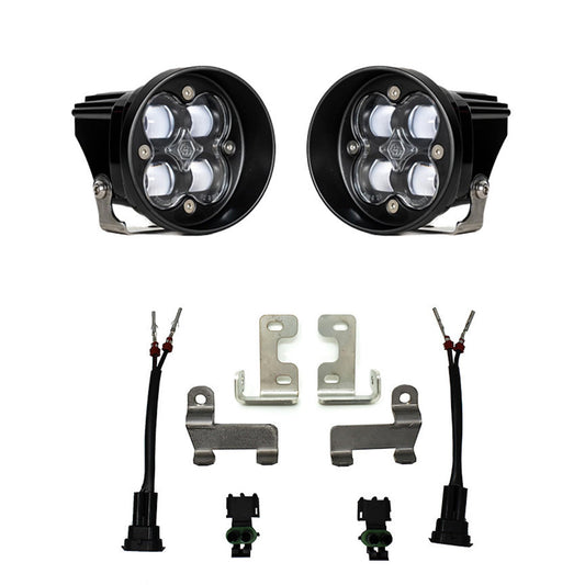 Baja Designs 1621 RAV4/1419 Highlander Squadronr Sae Fog Pocket Kit (sae Fog; Clear) - 447703