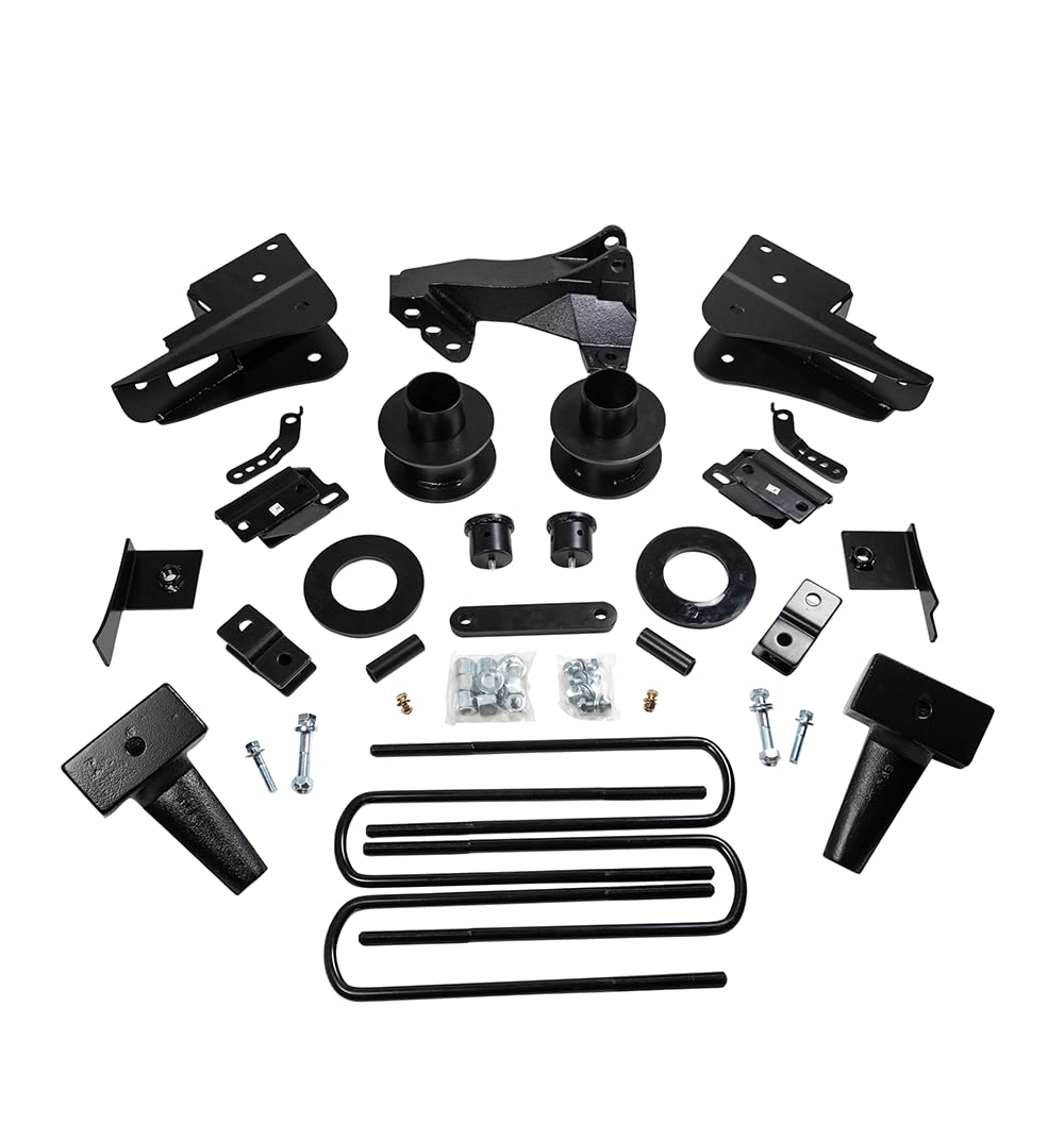 ReadyLIFT 69-23350 3.5'' SST Lift Kit with 4'' Tapered Blocks Radius Arm Drop Brackets For Ford F250/F350 4WD