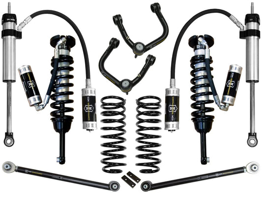 ICON 0-3.5" Lift Stage 5 Suspension System, Tubular UCA, Compatible with 2010-Up TOYO 4Runner/FJ Cruiser, K53065T