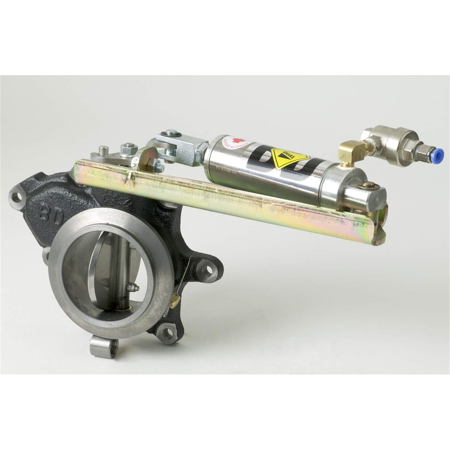 BD Diesel 2023144 Exhaust Brake; Air; Turbo Mount; Incl. Brake V. Assy/Air Pump Kit/Air Tubing/DFIV Controller-Wiring Kit/Reg.-Control Assy/Vacuum Pump Relocation Kit/Fooler/EBP V. Actuator Kit;