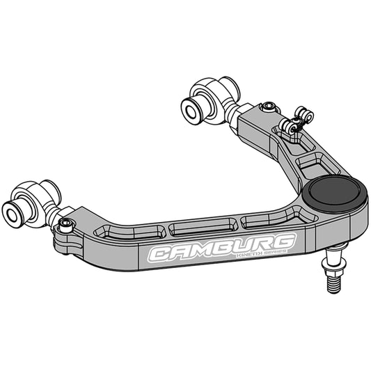 Camburg Performance Upper Control Arm Kit CAM-210099-GRY: For 2019-2024 Chevrolet Silverado 1500, 2019-2024 GMC Sierra 1500
