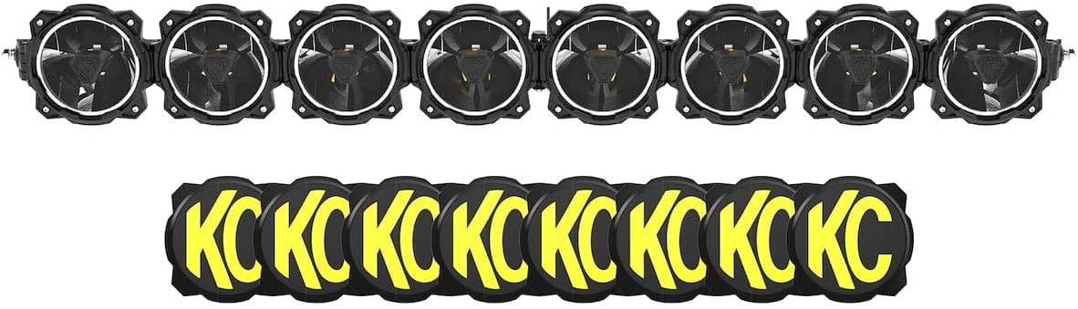 KC Hilites 50" GravityÂ® Titanâ„¢ LED Light Bar - 8-Light