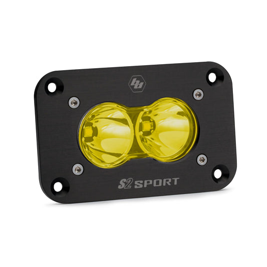 Baja Designs S2 Sport LED Spot Amber Flush Mount - 541011