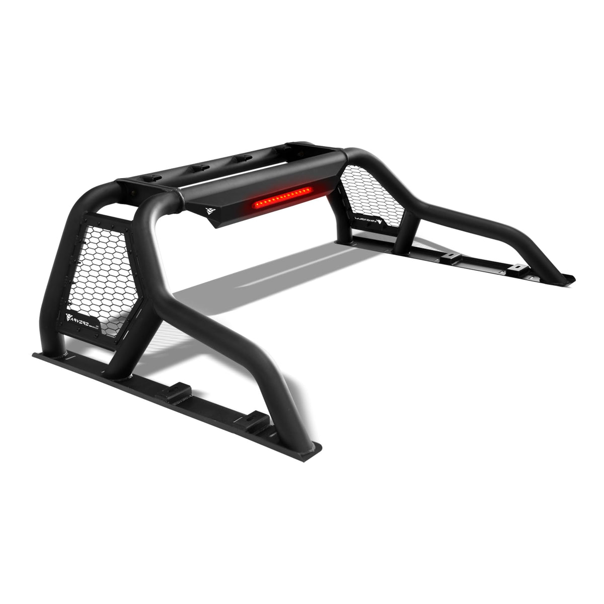 Armordillo Mid Size Truck (ex Gladiator) Chase Rack Matte Black - 7163102