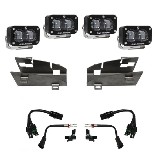 Baja Designs 19C Ram REBEL/TRX Dual S2 Sae Fog Pocket Kit - 448164
