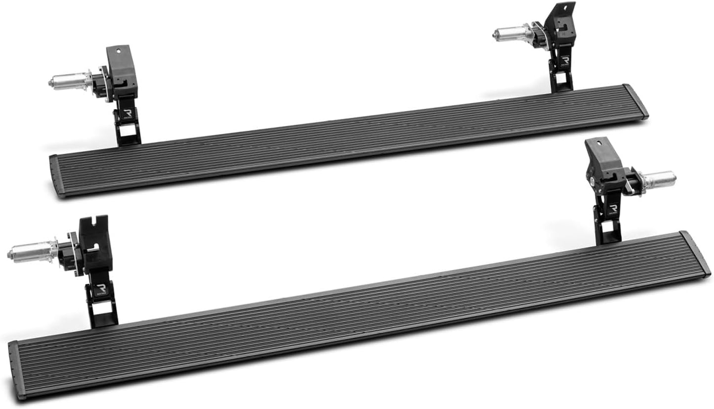 RealTruck AMP Research PowerStepXTreme Retractable Electric Truck Steps with LED Step Lights & Dual Motors | Fits 2018 - 2024 RAM 2500/3500; 2019 - 2024 2500/3500 Diesel & 1500 Classic | 78239-01A