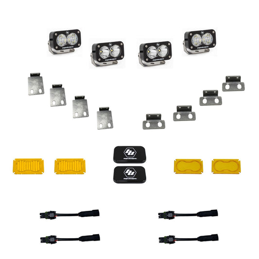 Baja Designs 21C F150 Raptor 24C F150 Raptor 37/RS2 Pro Dual Fog Pocket Kit MULTIPATTERN/C - 448053