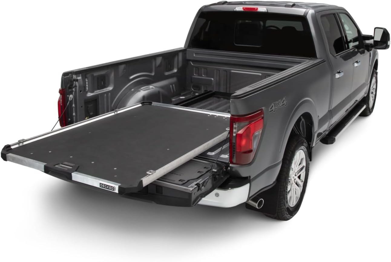 CargoGlide Truck Bed Slide – 1500 lb Capacity, 75% Extension – Heavy-Duty Pickup Cargo Slide for Easy Bed Access – Compatible with CargoGlide 1500/75% / 48" W / 63" L for Fullsize - Short