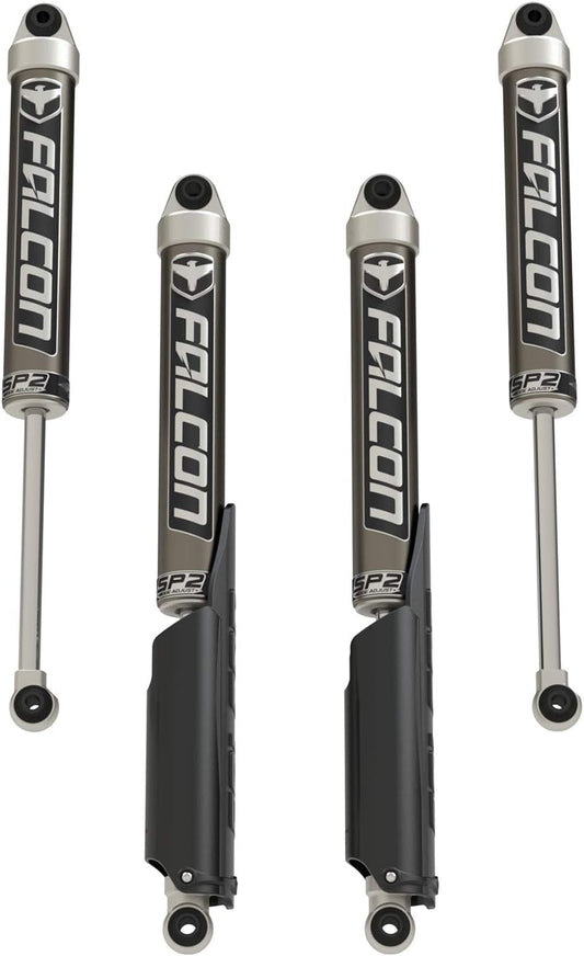 JT Falcon SP2 2.1 Monotube Shocks (0-1.5” Lift)