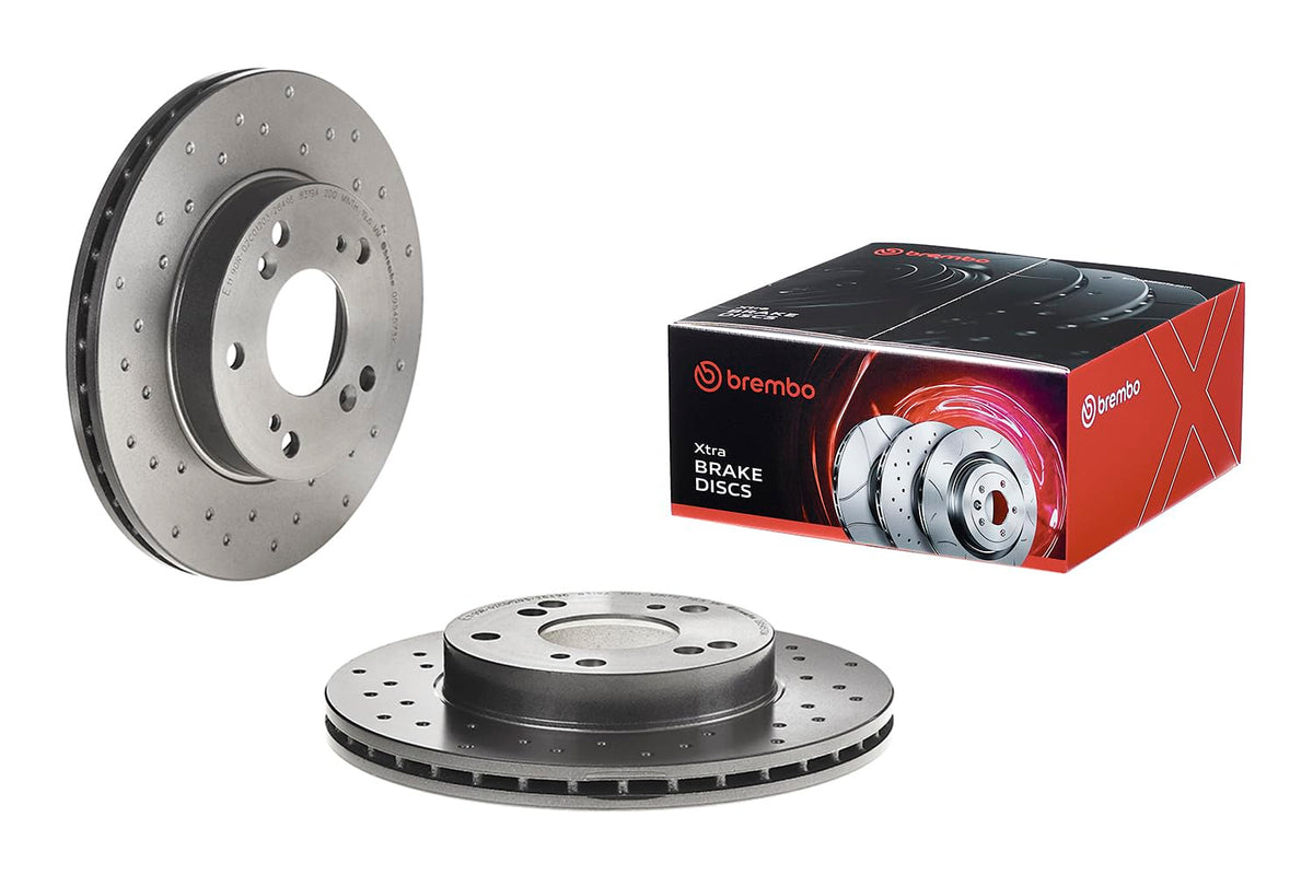 Brembo Acura Rsx 20022006 Civic 20042011 Crz 20112015 Disc Brake Rotor - 09.5457.3X