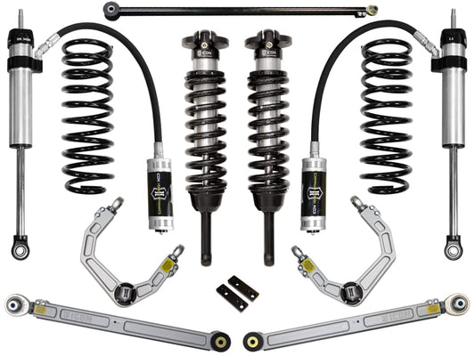 ICON, 0-3.5" Lift, Stage 4 Suspension System, Billet UCA, Compatible with 2010-Up Lexus GX460, K53184