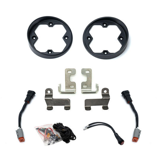 Baja Designs 1223 TACOMA/4RUNNER/1421 Tundra Fog Pocket Kit Squadron 2.0 No Lights - 44-0001