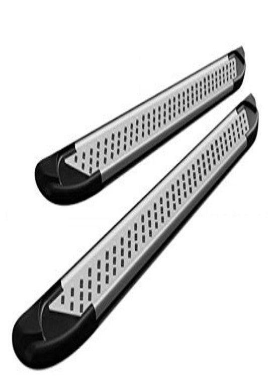 Romik 61754418 Silver RAL Running Board for Toyota