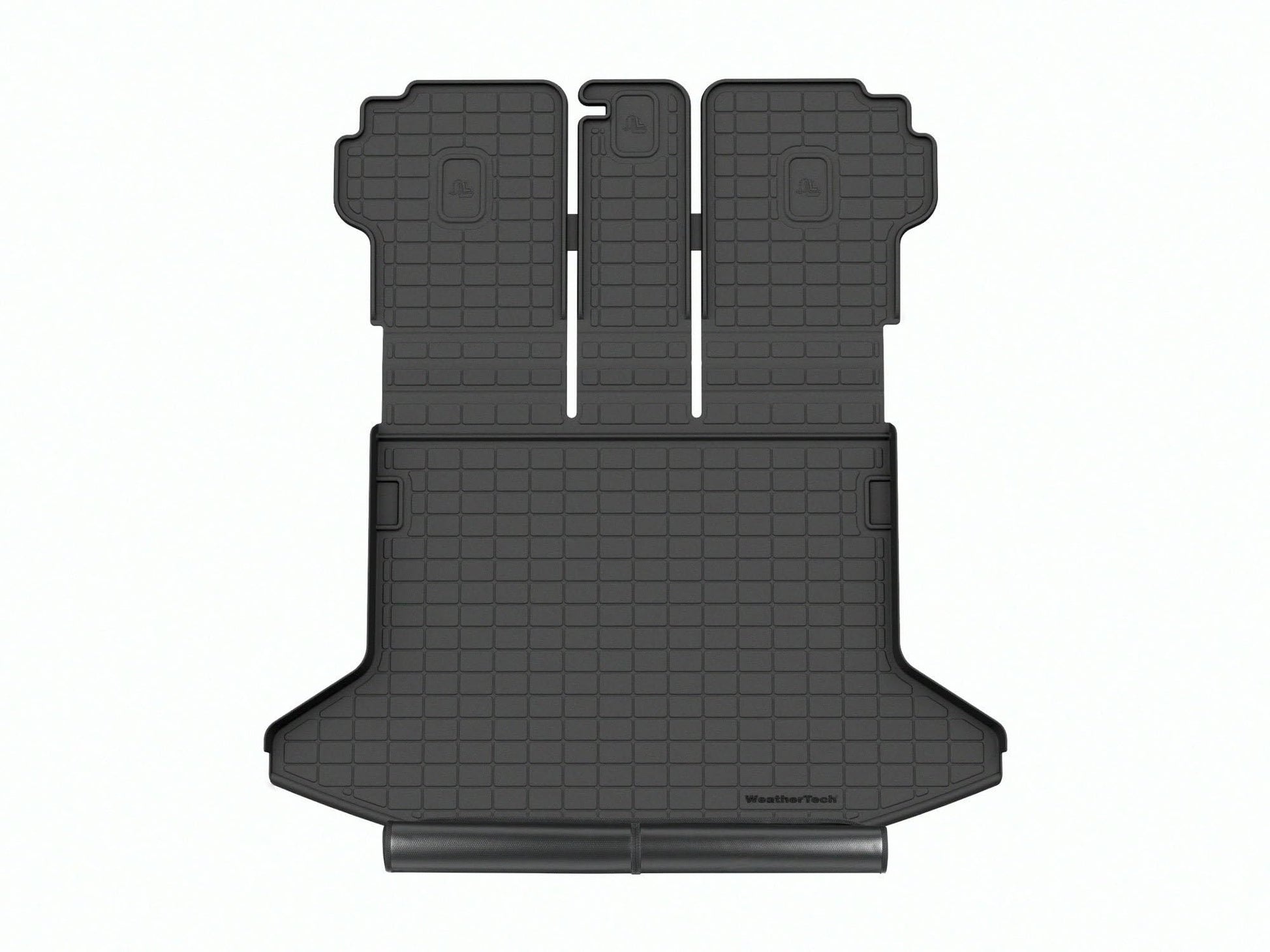 WeatherTech SeatBack Cargo Liner HP for Mazda CX-5, Behind 2nd Row w/Bumper Protector (401504IMSK), Black