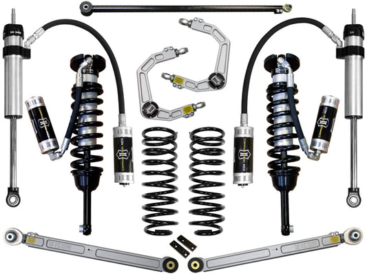 ICON, 0-3.5" Lift, Stage 5 Suspension System, Billet UCA, Compatible with 2010-Up Lexus GX460, K53185