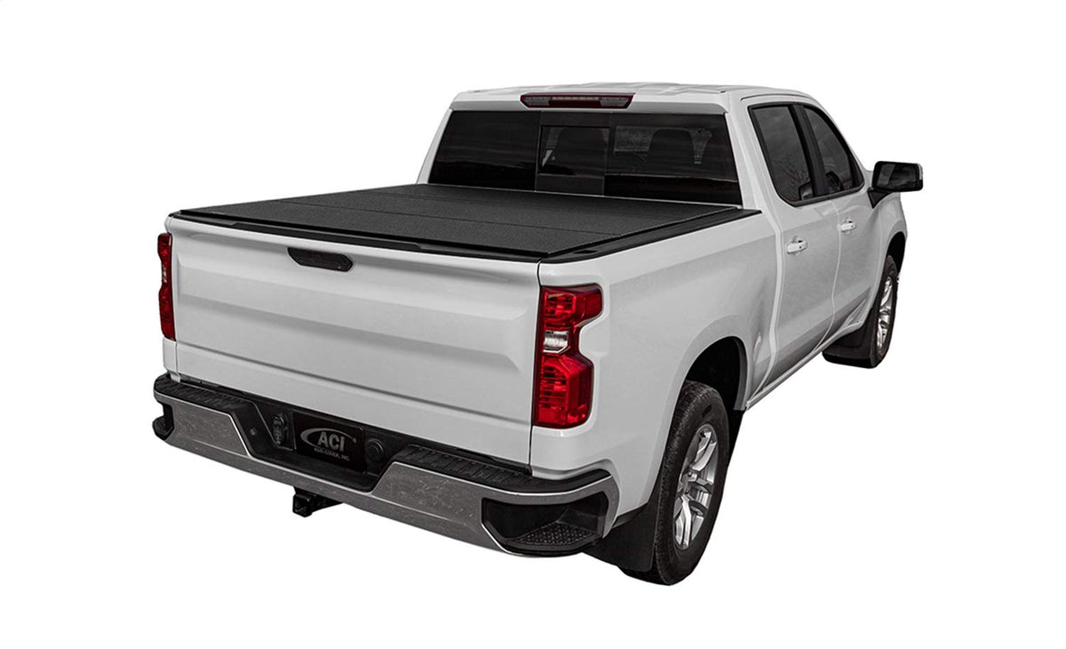 Access Bed Covers 1418 SILVERADO/SIERRA 1500 5.8 ft Lomax Hard Trifold Cover Blk Urethane - B3020019