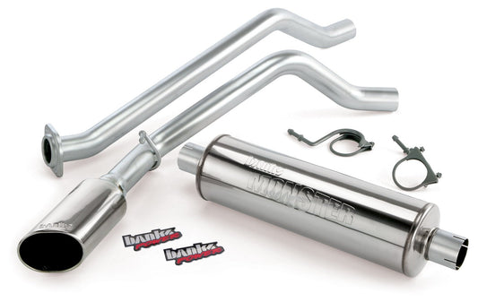 Banks Engineering Monster Exhaust System Singleside Exit S/SCHROME Tip 201315 Chevy 5.3L Ecrb - 48355