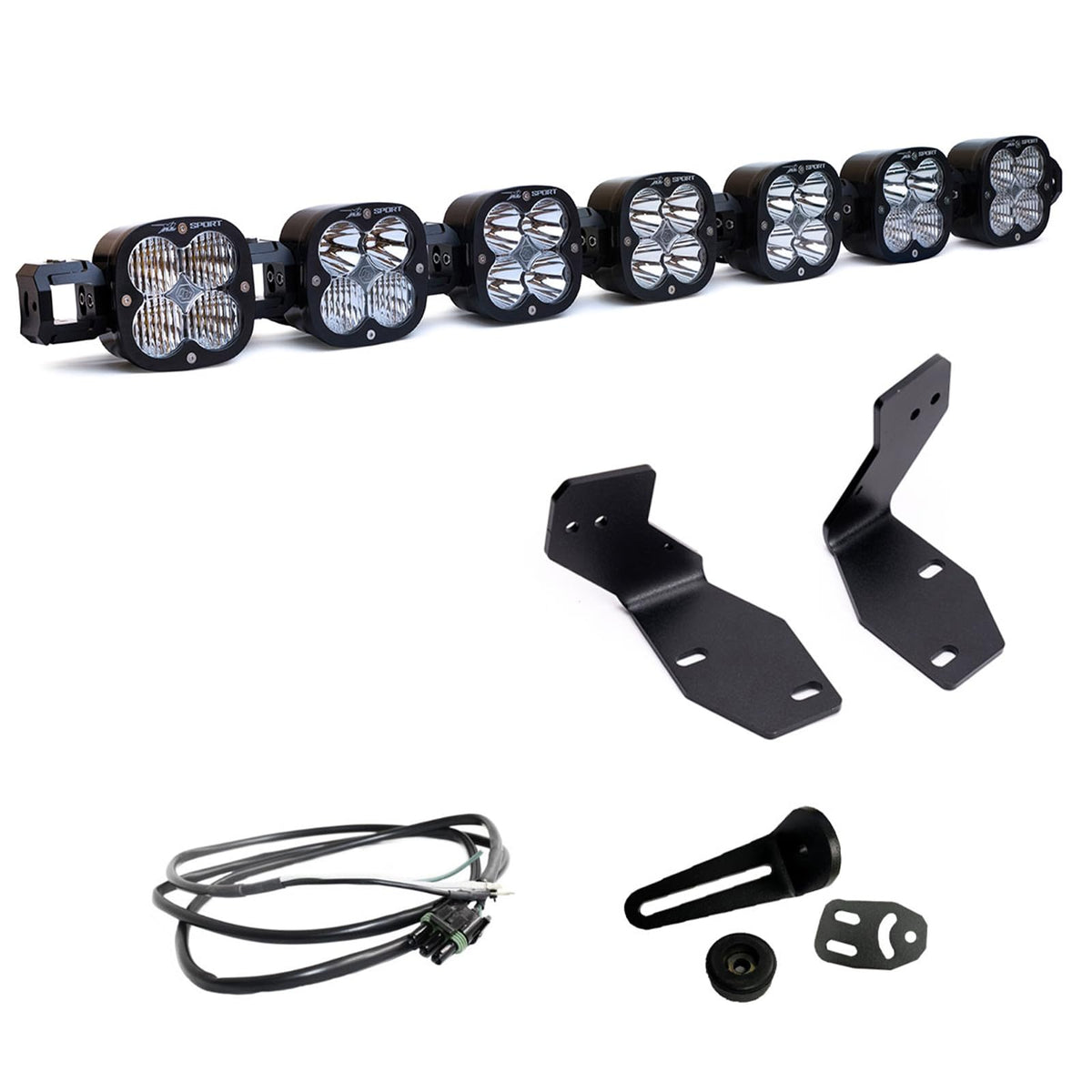 Baja Designs 23C F250/F350 Sd 7XL Linkable Bumper Light Kit - 448229UP
