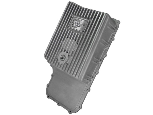 Advance Flow Engineering 46-70180 Cov Trans Pan, 6r140 Ford Trks 11-14 V8-6.7l (T)Raw Machd Fins