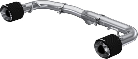 MBRP 2022 Subaru BRZ 2.4L/Toyota GR86 2.4L 2.5in Dual Split Rear Exit w/5in OD CF Tips - T304