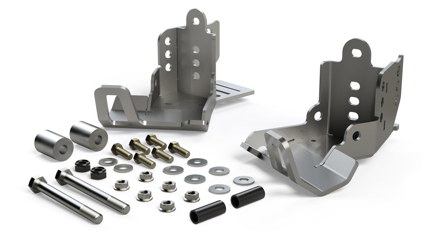 TeraFlex 36-07-01-300 Rear Shock Skid Plate for JK HD Falcon, 1 Pack