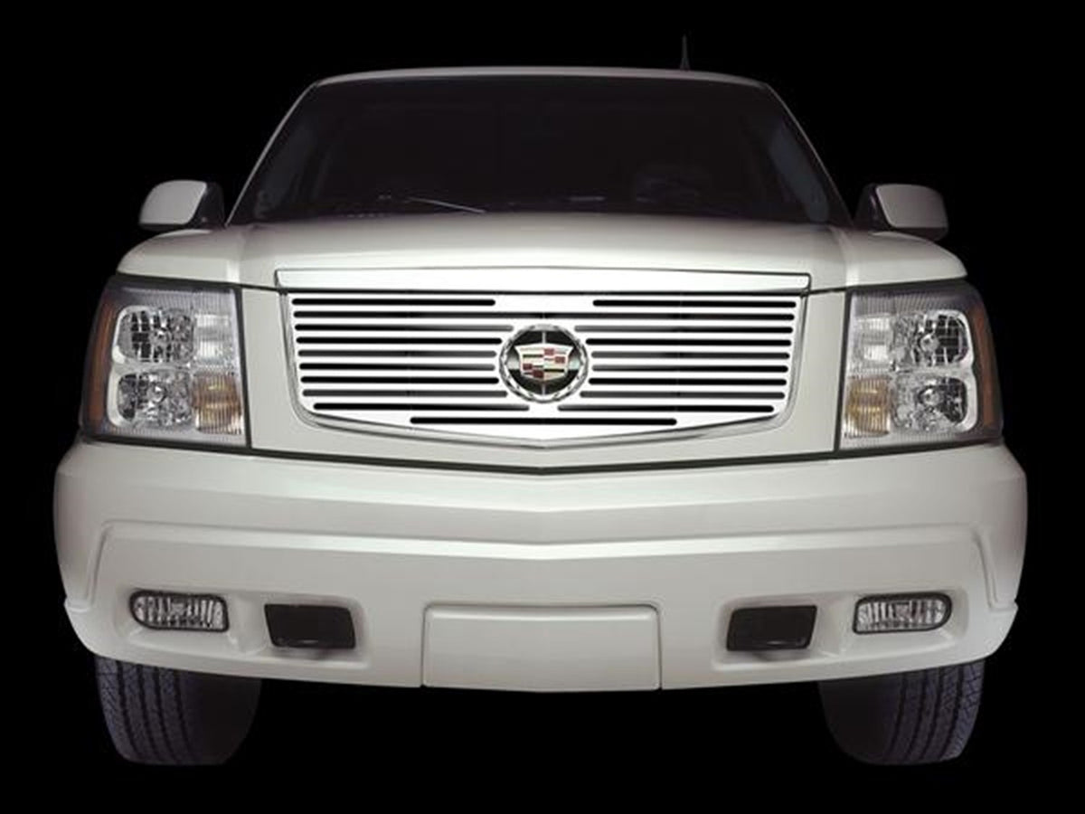 Putco 302121 Liquid Boss Thick 3-D Mirror Solid Aluminum Grille