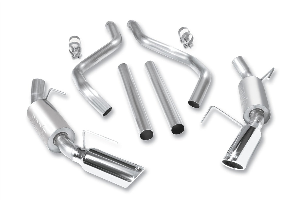 Borla Exhaust 0509 Mustang Gt 4.6L V8 RWD 2DR Split Rear Cback System Ak - 140382