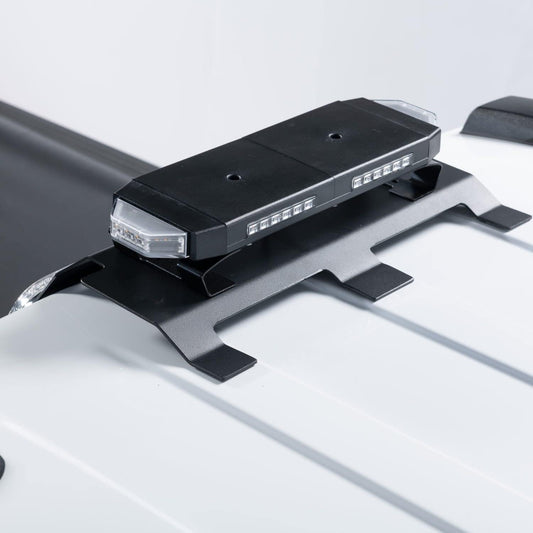 Putco Tri-Hornet LED Stealth Rooftop Strobe Light Bar (Amber, White & Blue), 16" Tri Color Strobe Light
