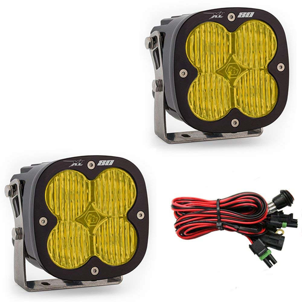 Baja Designs XL80 Pair Wide Cornering Amber - 677815