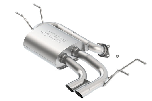 Borla Exhaust 16 MX5 2.0L 4CYL RWD 2DR 2.25 in Stype D Rd AC R Tip: 2.50 Rd X 4.13 - 11919
