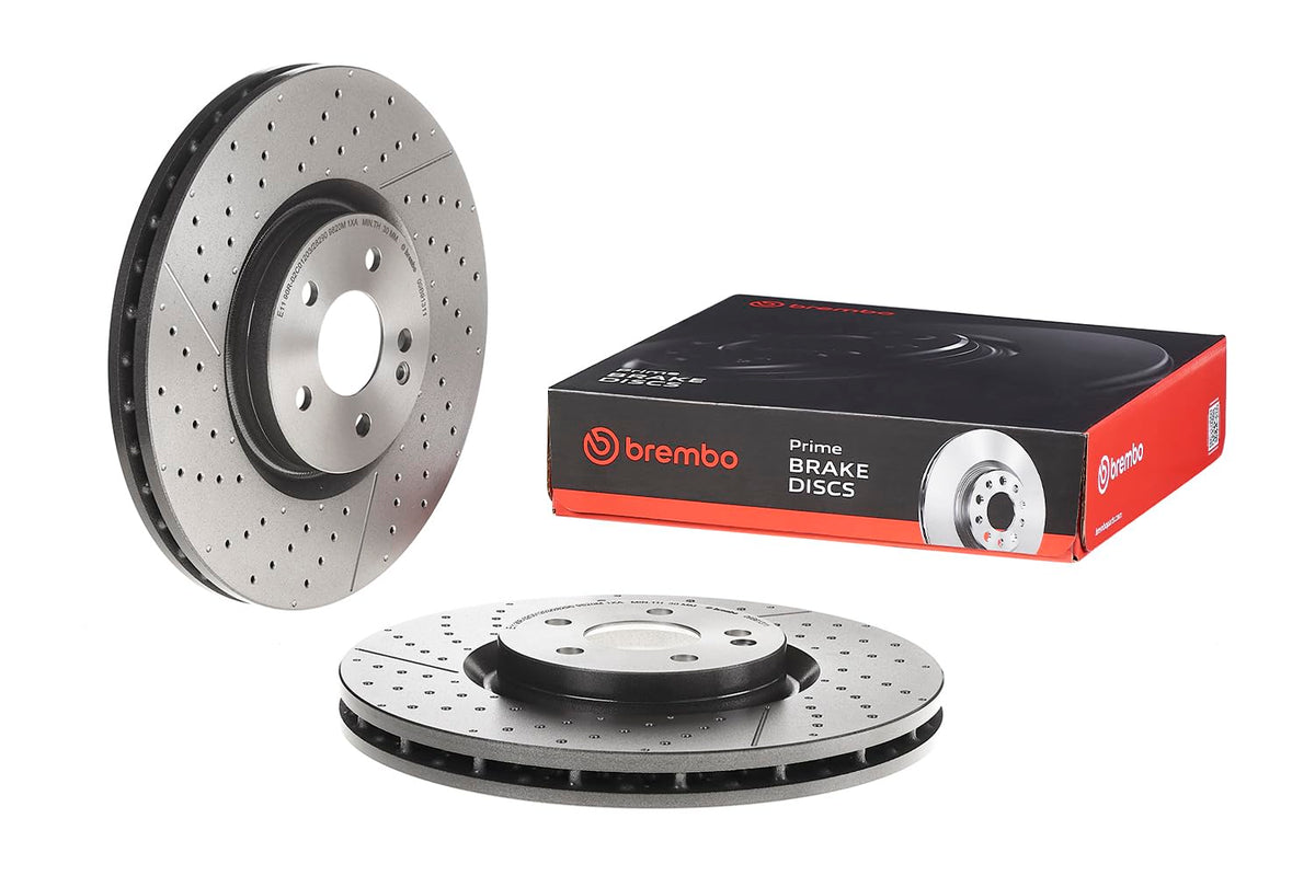 Brembo Mercedes-Benz CLA45 Amg 20142019 GLA45 Amg 20152019 Disc Brake Rotor - 09.B913.11
