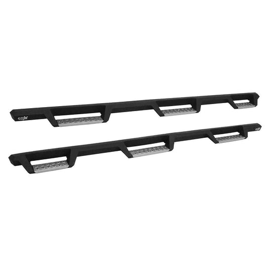Westin 56-5343252 HDX Stainless Drop Wheel to Wheel Nerf Bars fits 2009-2018 Ram 1500 2019-2024 Ram 1500 Classic 2010-2018 Ram 2500 3500 Crew Cab 6'5" Bed Textured Black Pair