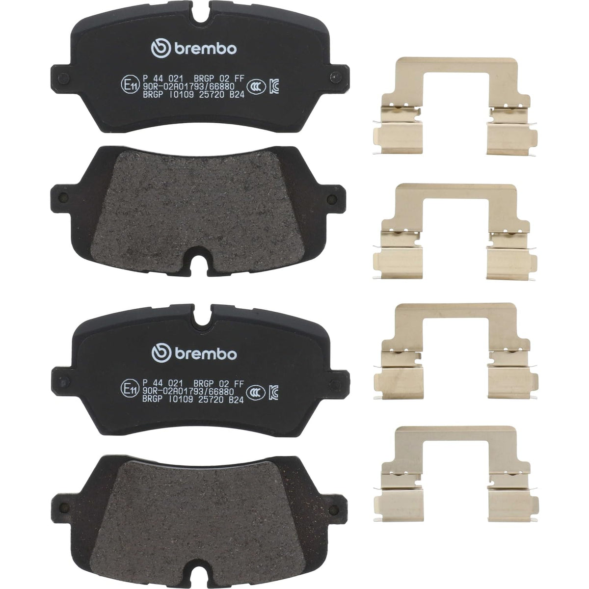 Brembo Land Rover Defender 110 20202022 Defender 90 20212022 Disc Brake Pad Set - P44021