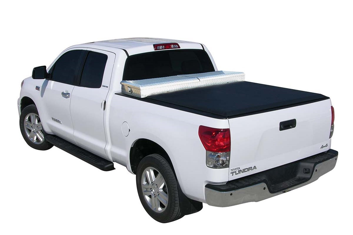 Access Bed Covers 1418 SILVER/SIERRA 1500/1519 SILVER/SIERRA 2500/3500 8 ft Lorado Soft Roll Up Tonneau Cover - 42339