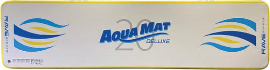 Rave Sports Inflatable Aqua Mat, Platform and Swim Dock with Dropstitch PVC Construction
