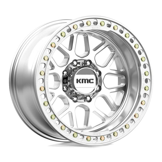 KMC Wheels KM23521080548N Grenade Crawl Beadlock KM235 20X10 8X6.5 MACH -48MM