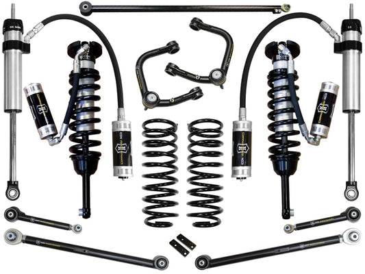 ICON, 0-3.5" Lift, Stage 6 Suspension System, Tubular UCA, Compatible with 2010-Up Lexus GX460, K53186T