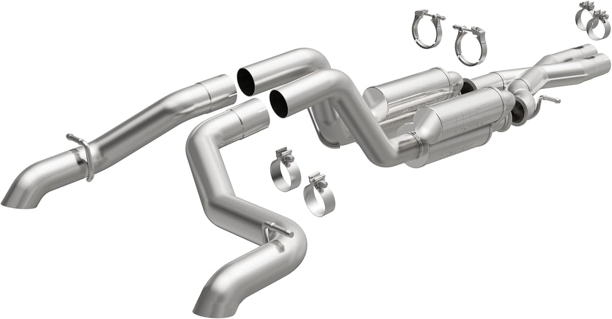 MagnaFlow Performance Exhaust System 19582: Cat-Back, Rock Crawler Series, For 2021-2025 Jeep Wrangler Unlimited Rubicon 392, V8 6.4L